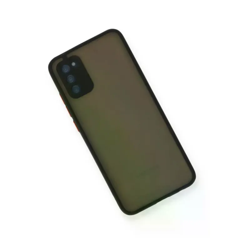 Samsung Galaxy A03s Kılıf Montreal Silikon Kapak - Siyah