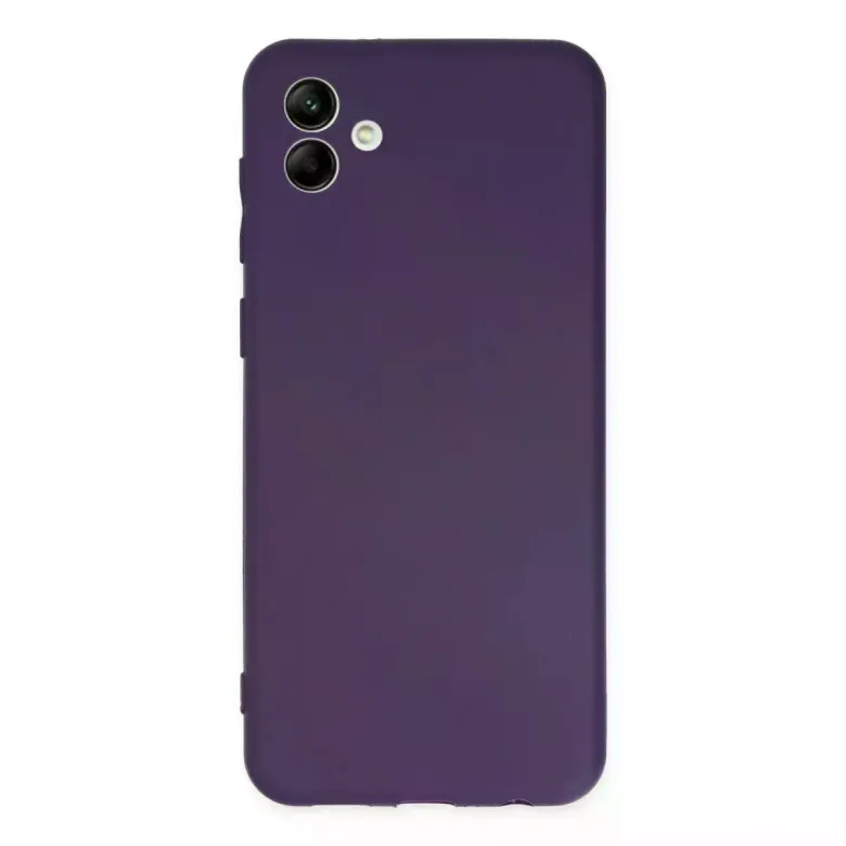 Samsung Galaxy A04 Kılıf First Silikon - Mor