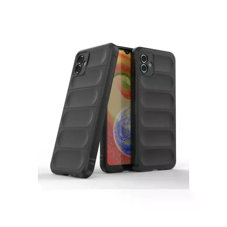 Samsung Galaxy A04 Kılıf Optimum Silikon - Siyah