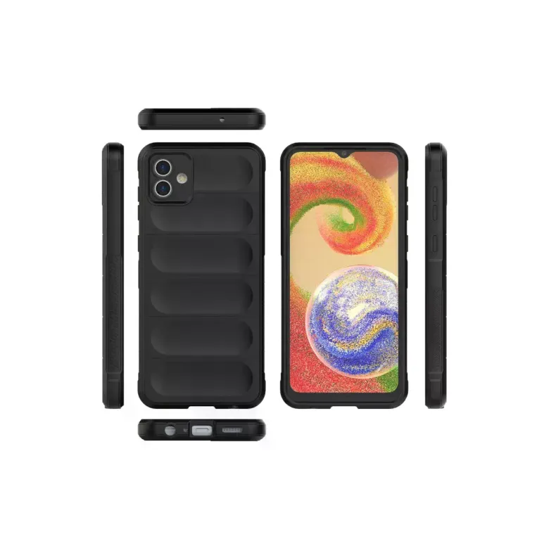 Samsung Galaxy A04 Kılıf Optimum Silikon - Siyah