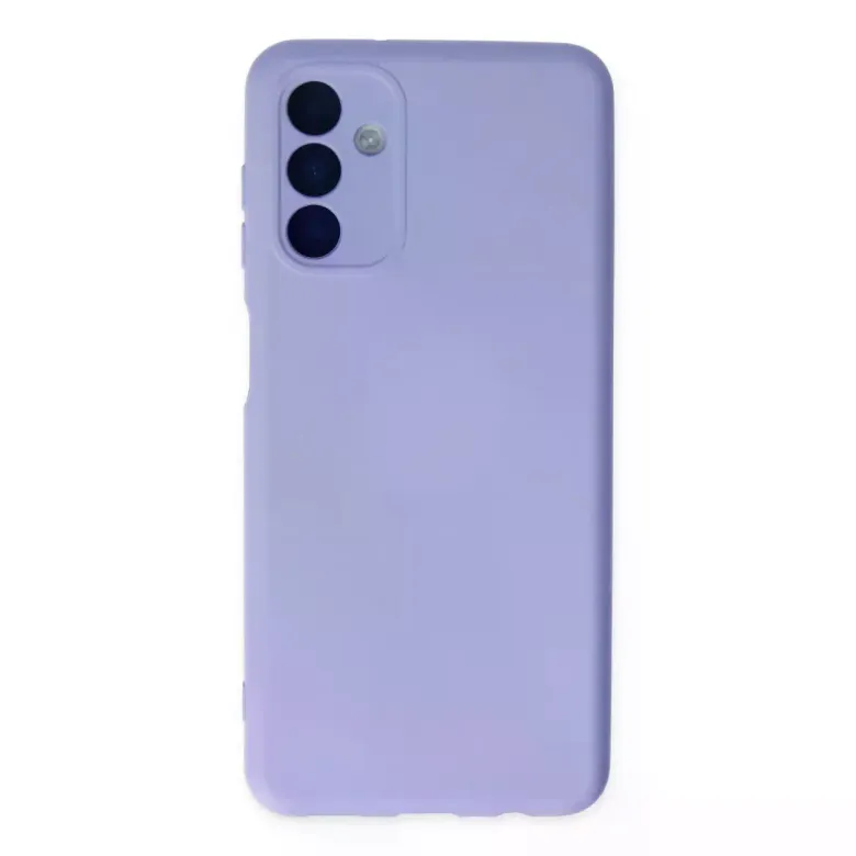Samsung Galaxy A04S Kılıf Nano içi Kadife Silikon - Lila