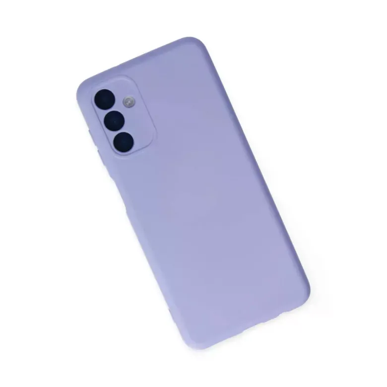 Samsung Galaxy A04S Kılıf Nano içi Kadife Silikon - Lila
