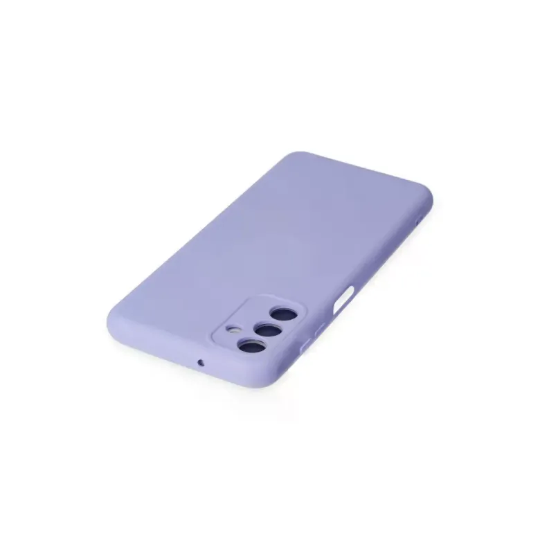Samsung Galaxy A04S Kılıf Nano içi Kadife Silikon - Lila