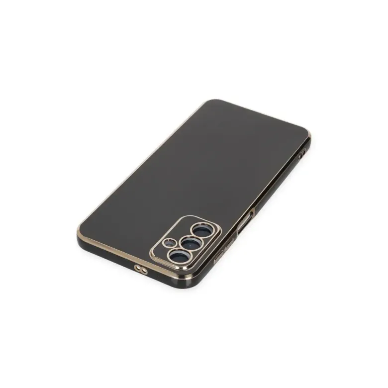 Samsung Galaxy A04S Kılıf Volet Silikon - Siyah