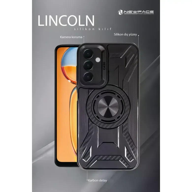 Samsung Galaxy A05 Kılıf Lincoln Silikon - Koyu Yeşil
