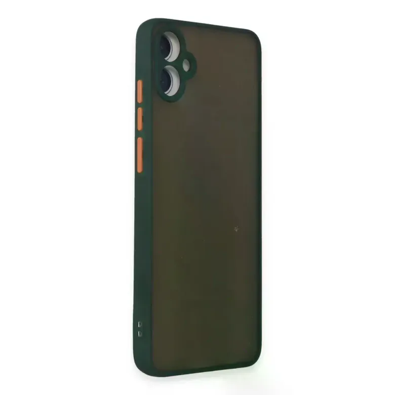 Samsung Galaxy A05 Kılıf Montreal Silikon Kapak - Yeşil