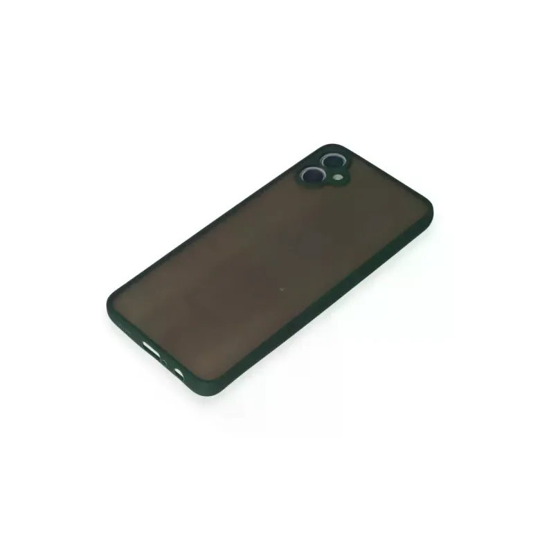 Samsung Galaxy A05 Kılıf Montreal Silikon Kapak - Yeşil