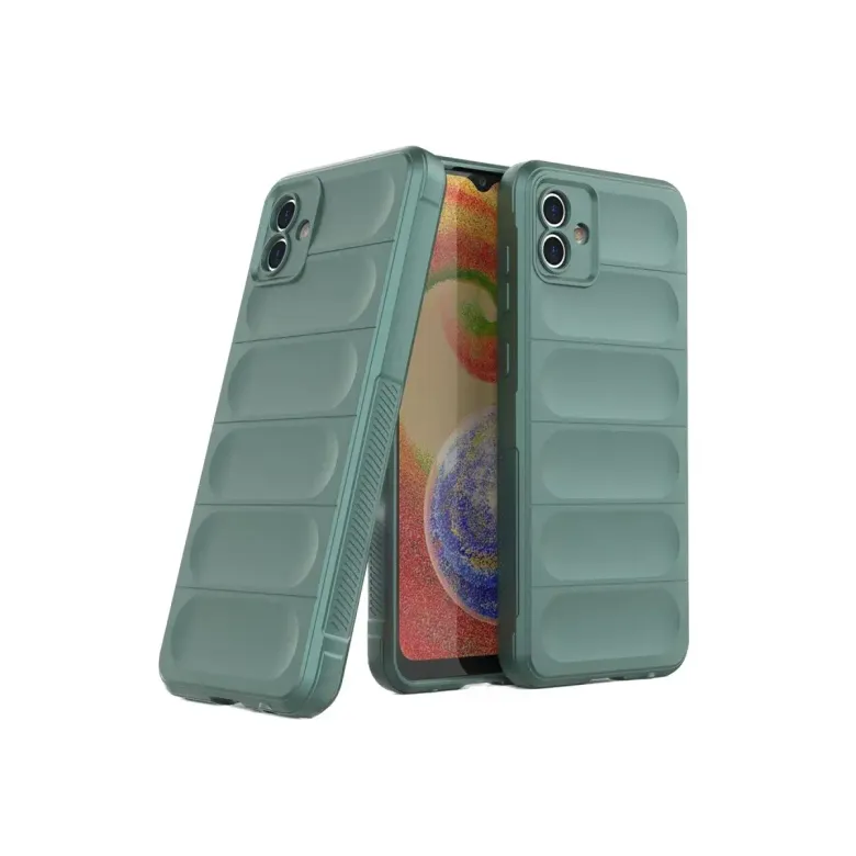 Samsung Galaxy A05 Kılıf Optimum Silikon - Koyu Yeşil