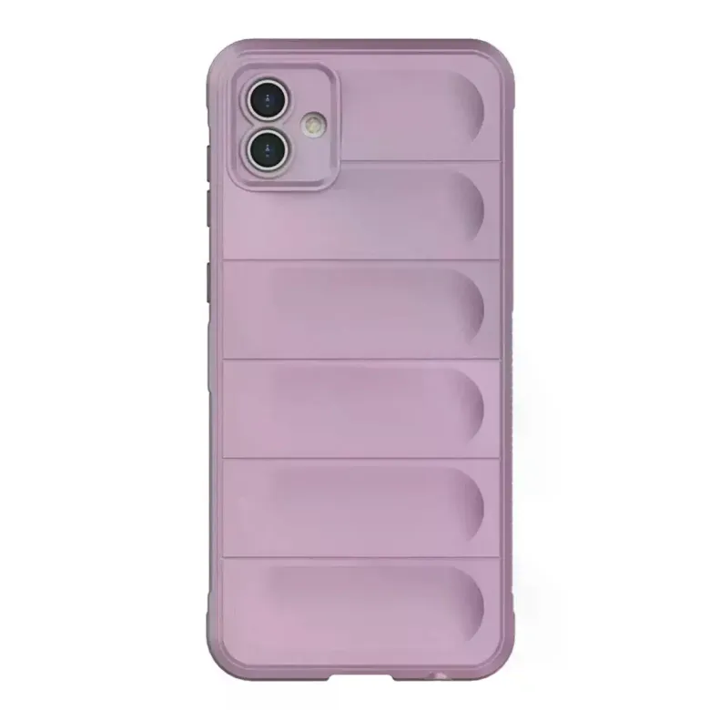 Samsung Galaxy A05 Kılıf Optimum Silikon - Mor
