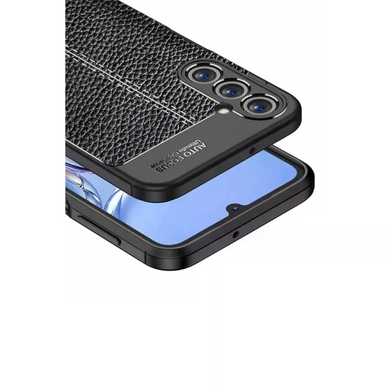 Samsung Galaxy A05s Kılıf Auto Focus Kapak - Siyah