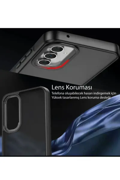 Samsung Galaxy A05S Kılıf Elegant Kapak - Pudra