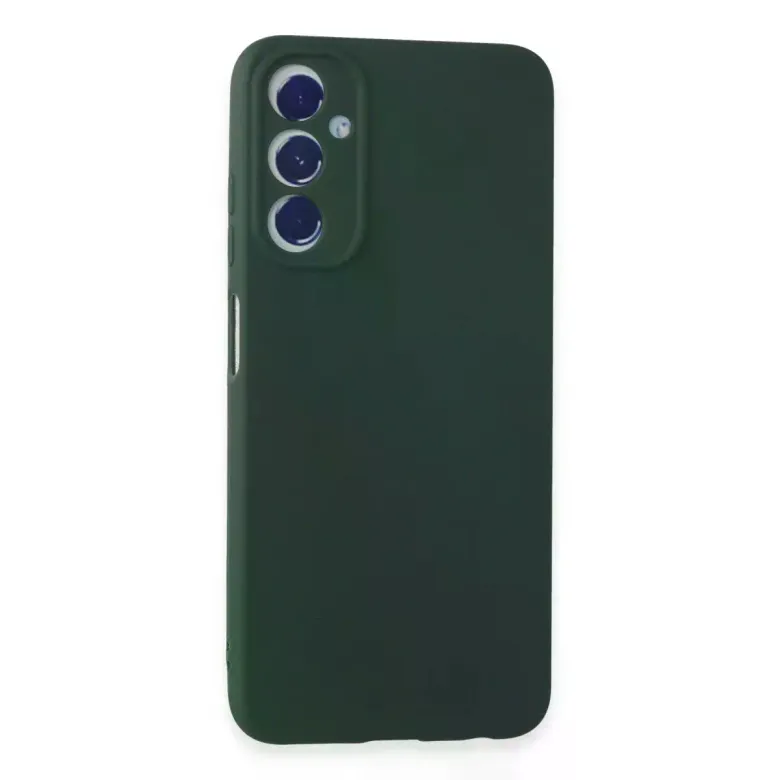 Samsung Galaxy A05s Kılıf First Silikon - Koyu Yeşil