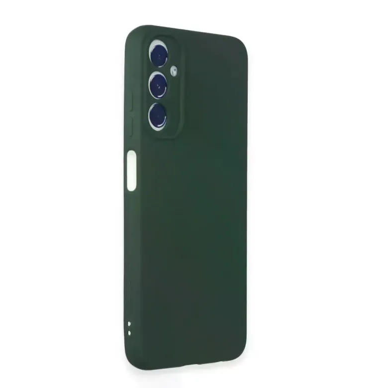 Samsung Galaxy A05s Kılıf First Silikon - Koyu Yeşil