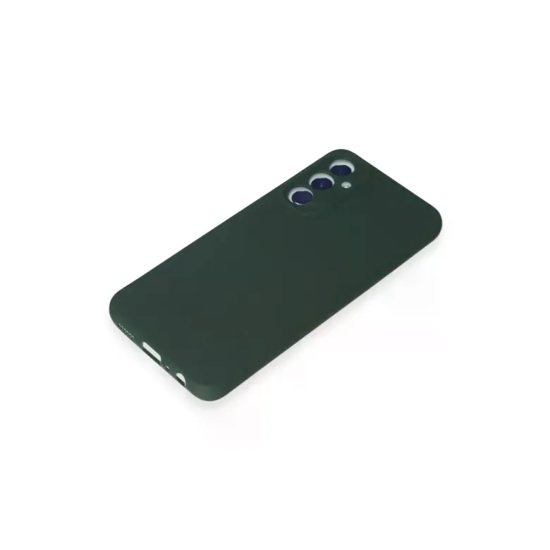 Samsung Galaxy A05s Kılıf First Silikon - Koyu Yeşil