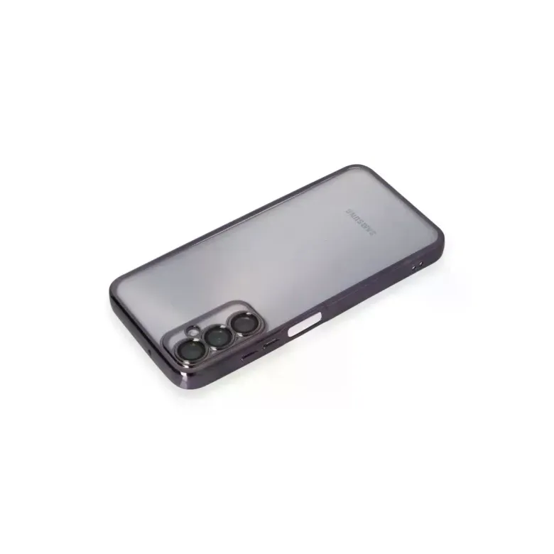 Samsung Galaxy A05s Kılıf Razer Lensli Silikon - Mor