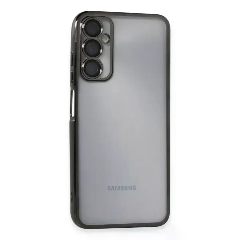 Samsung Galaxy A05s Kılıf Razer Lensli Silikon - Siyah
