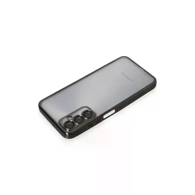 Samsung Galaxy A05s Kılıf Razer Lensli Silikon - Siyah