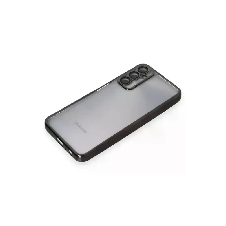 Samsung Galaxy A05s Kılıf Razer Lensli Silikon - Siyah