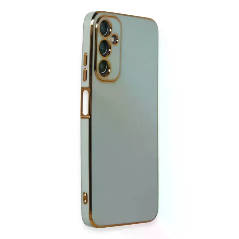 Samsung Galaxy A05s Kılıf Volet Silikon - Açık Yeşil