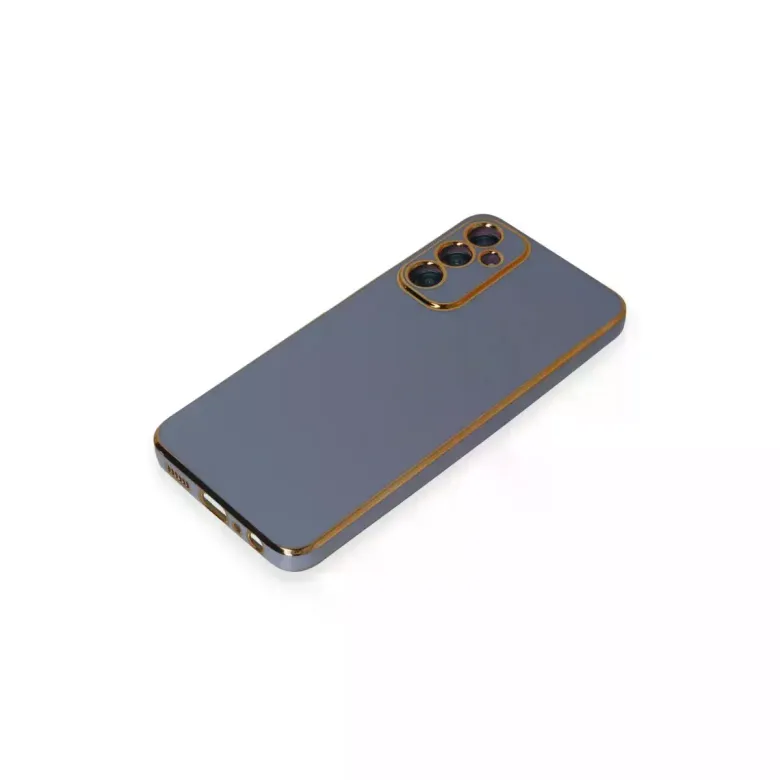Samsung Galaxy A05s Kılıf Volet Silikon - Mavi