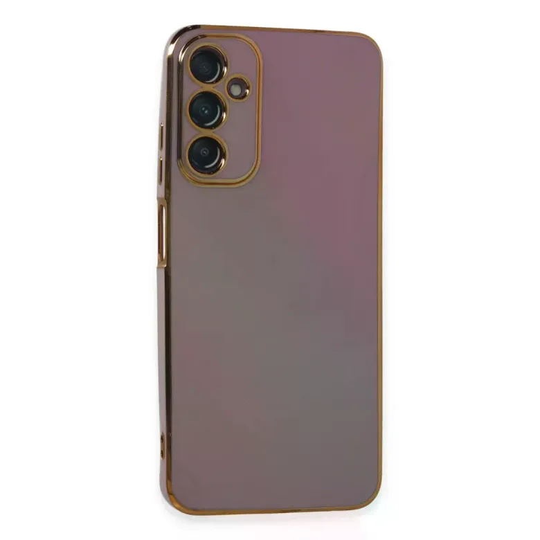 Samsung Galaxy A05s Kılıf Volet Silikon - Mor