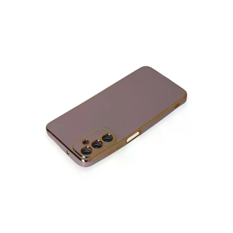 Samsung Galaxy A05s Kılıf Volet Silikon - Mor