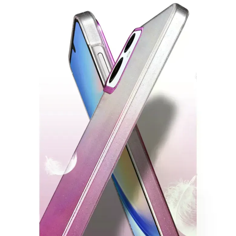 Samsung Galaxy A06 Glossy Kapak - Pembe
