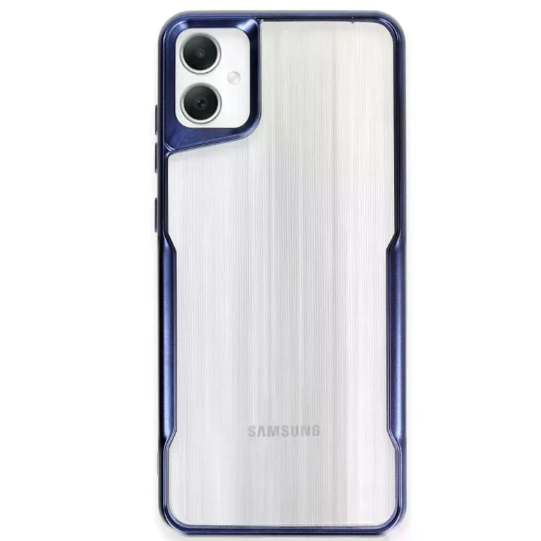 Samsung Galaxy A06 Kılıf Boyi Silikon Kapak - Lacivert