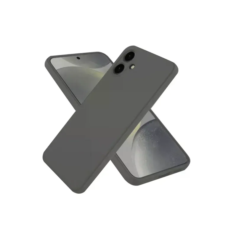 Samsung Galaxy A06 Kılıf First Silikon - Gri