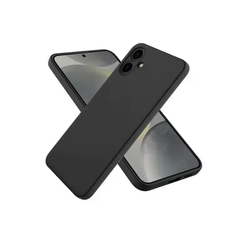 Samsung Galaxy A06 Kılıf First Silikon - Siyah