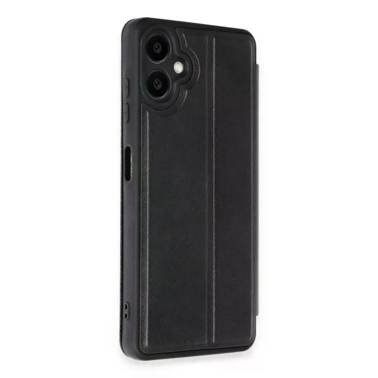 Samsung Galaxy A06 Kılıf Flip Cover - Siyah