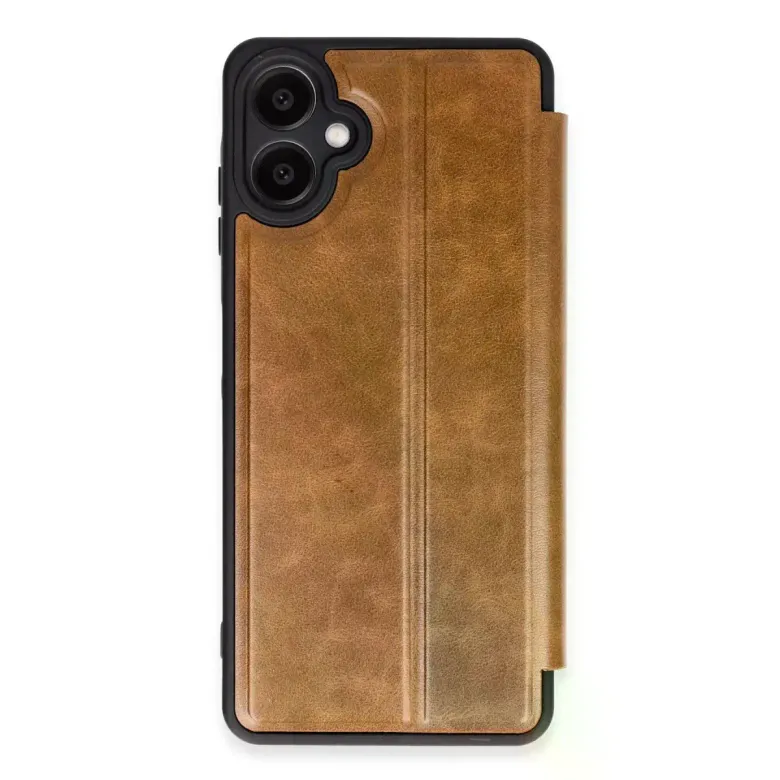 Samsung Galaxy A06 Kılıf Flip Cover - Taba