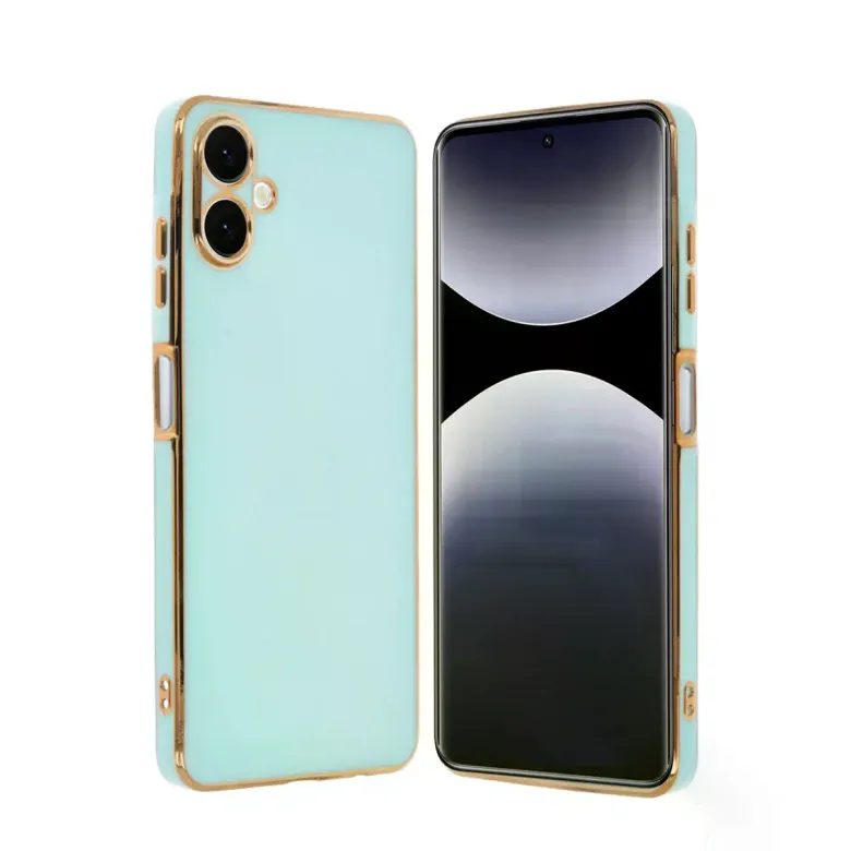 Samsung Galaxy A06 Kılıf Volet Silikon - Açık Yeşil