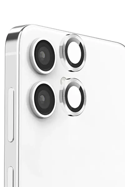 Samsung Galaxy A06 Raze Metal Kamera Lens - Gümüş