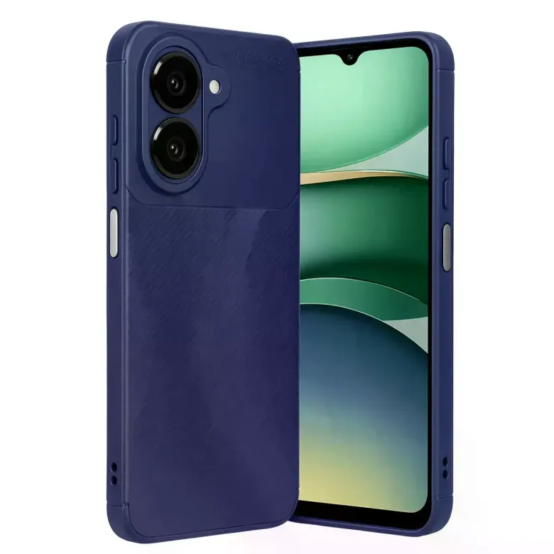 Samsung Galaxy A07 4g Auto Focus Karbon Kapak - Lacivert