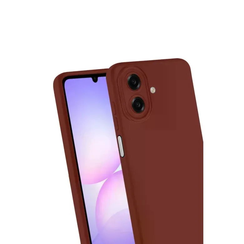 Samsung Galaxy A07 4g First Silikon - Bordo