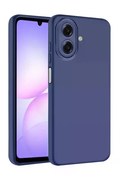 Samsung Galaxy A07 4G First Silikon - Lacivert