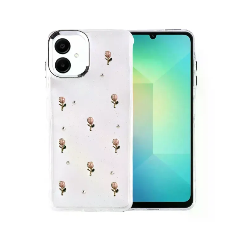 Samsung Galaxy A07 4g Fiyonk Desenli Kapak - Desen 6