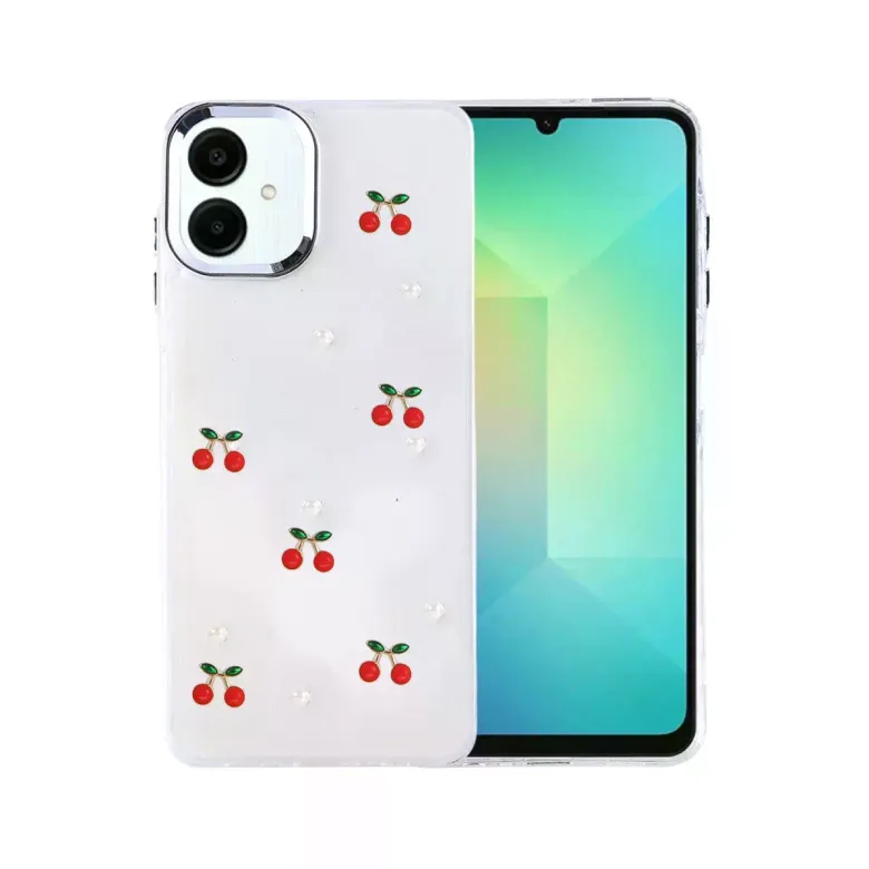 Samsung Galaxy A07 4g Fiyonk Desenli Kapak - Desen 9