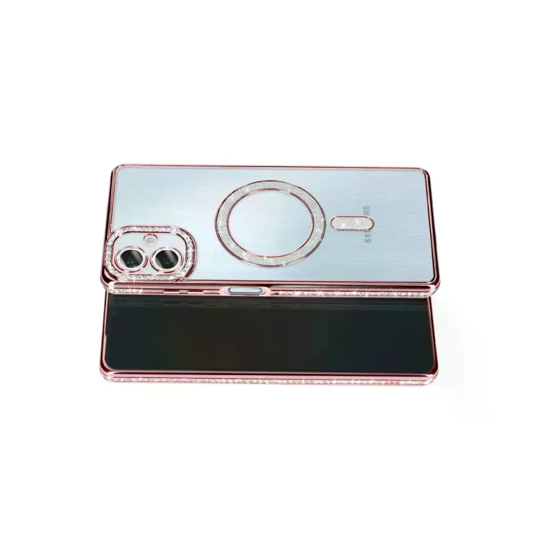Samsung Galaxy A07 4g Joke Simli Magneticsafe Kılıf - Pembe