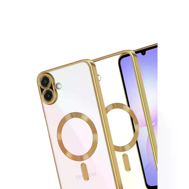 Samsung Galaxy A07 4g Kross Magneticsafe Kapak - Gold