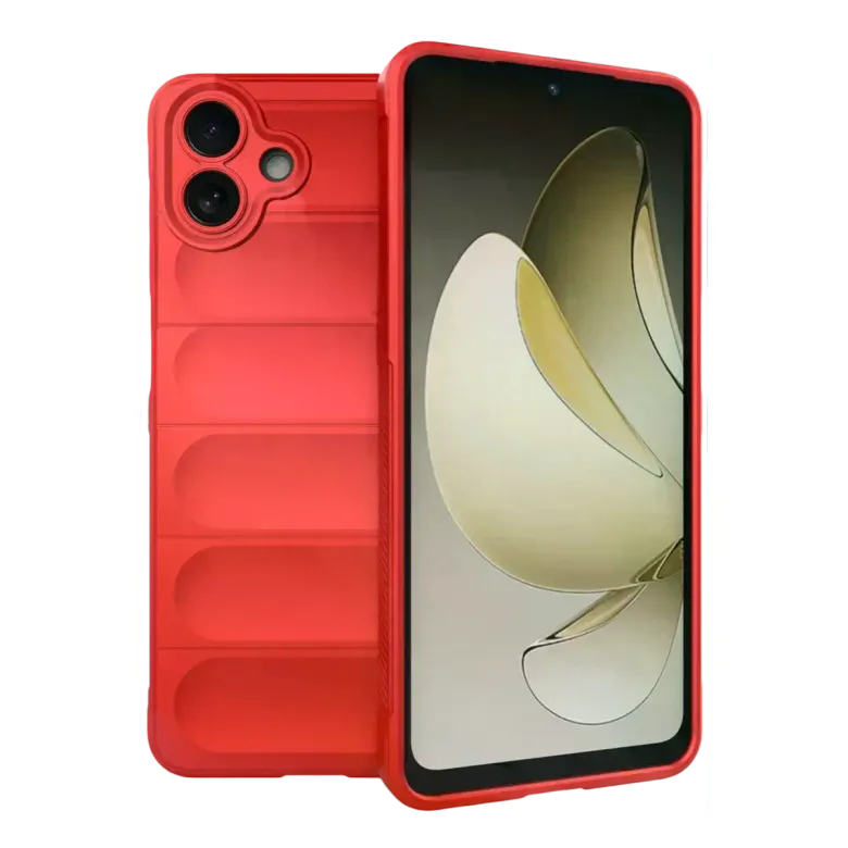 Samsung Galaxy A07 4g Optimum Silikon - Kırmızı