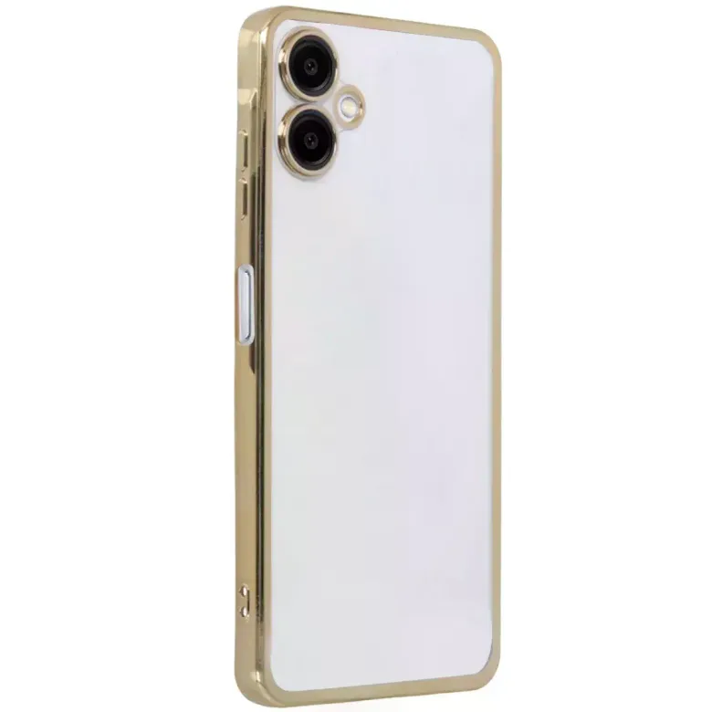 Samsung Galaxy A07 4g Razer Lensli Silikon - Gold