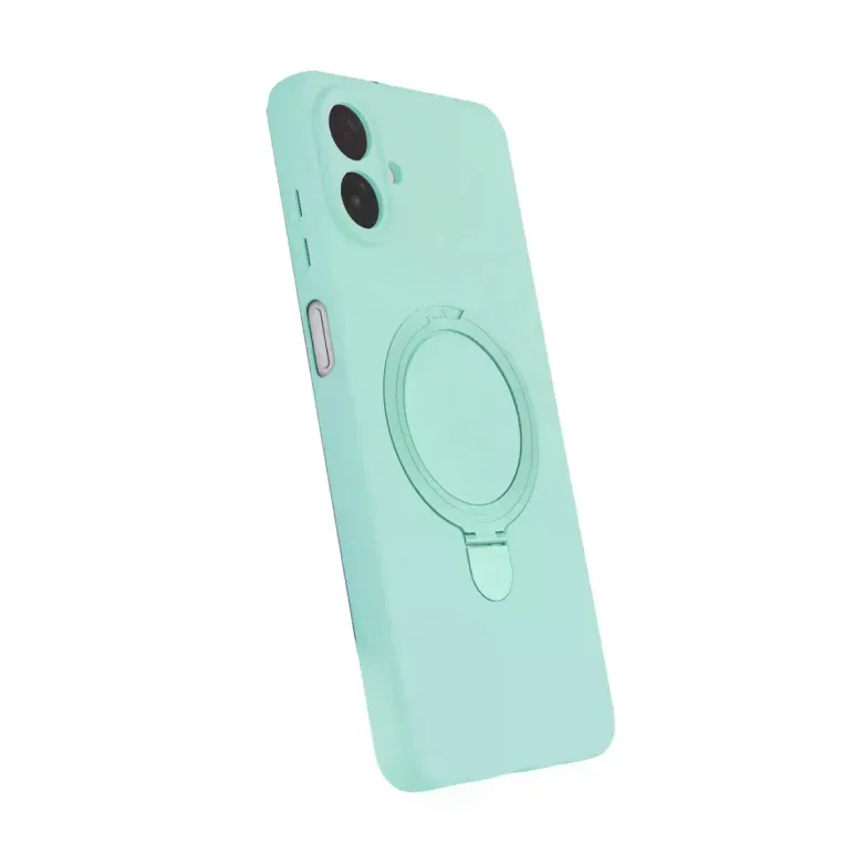 Samsung Galaxy A07 4g Regal Magsafe Standlı Kapak - Su Yeşili