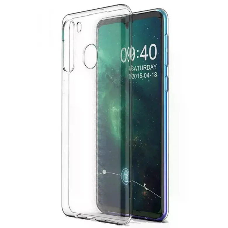 Samsung Galaxy A11 Kılıf Lüx Şeffaf Silikon