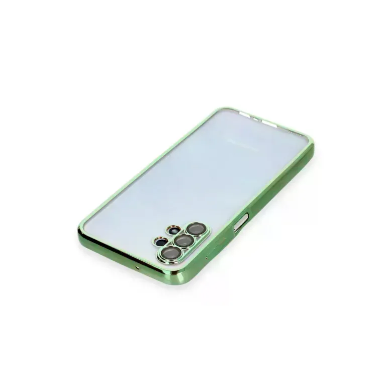 Samsung Galaxy A13 4g Kılıf Razer Lensli Silikon - Yeşil