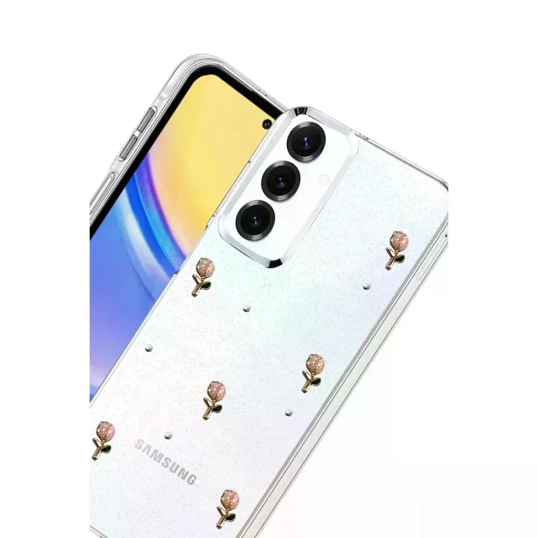 Samsung Galaxy A14 4g Fiyonk Desenli Kapak - Desen 6