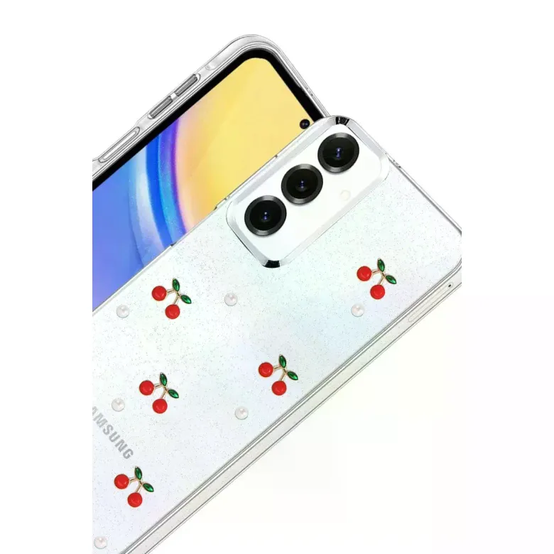 Samsung Galaxy A14 4g Fiyonk Desenli Kapak - Desen 9