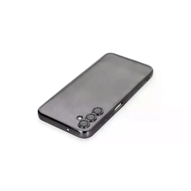 Samsung Galaxy A14 4g Kılıf Razer Lensli Silikon - Siyah