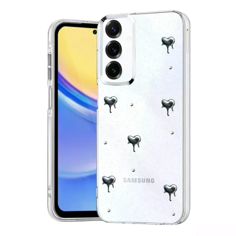 Samsung Galaxy A15 4g Fiyonk Desenli Kapak - Desen 1
